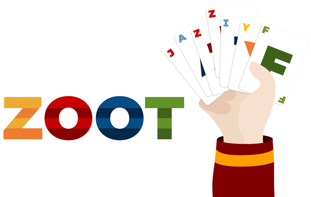 Zoot Rules ZOOT! The Card Game for Word Nerds