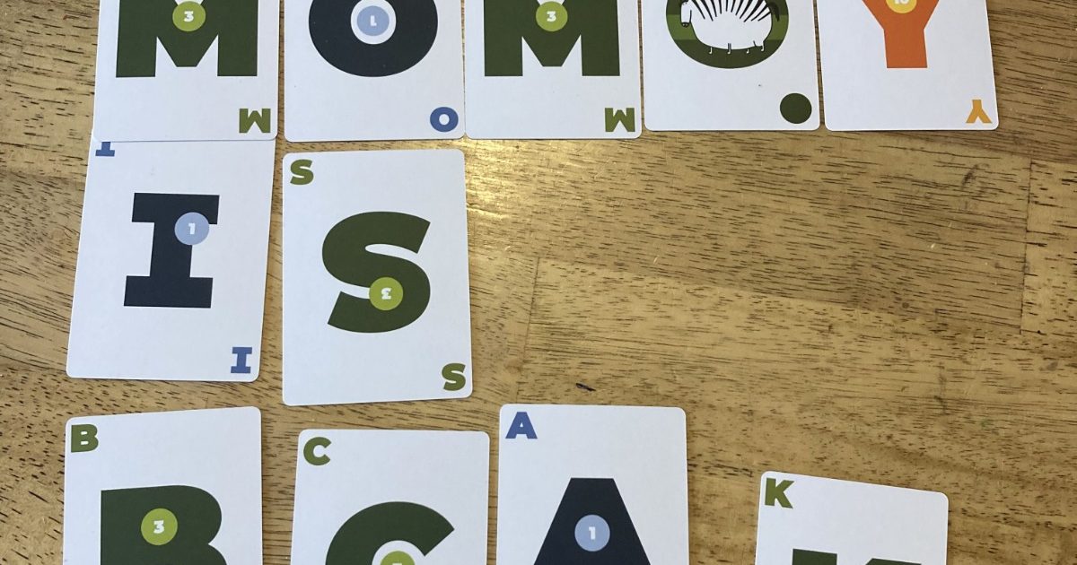 Mommy’s Back! ZOOT! The Card Game for Word Nerds